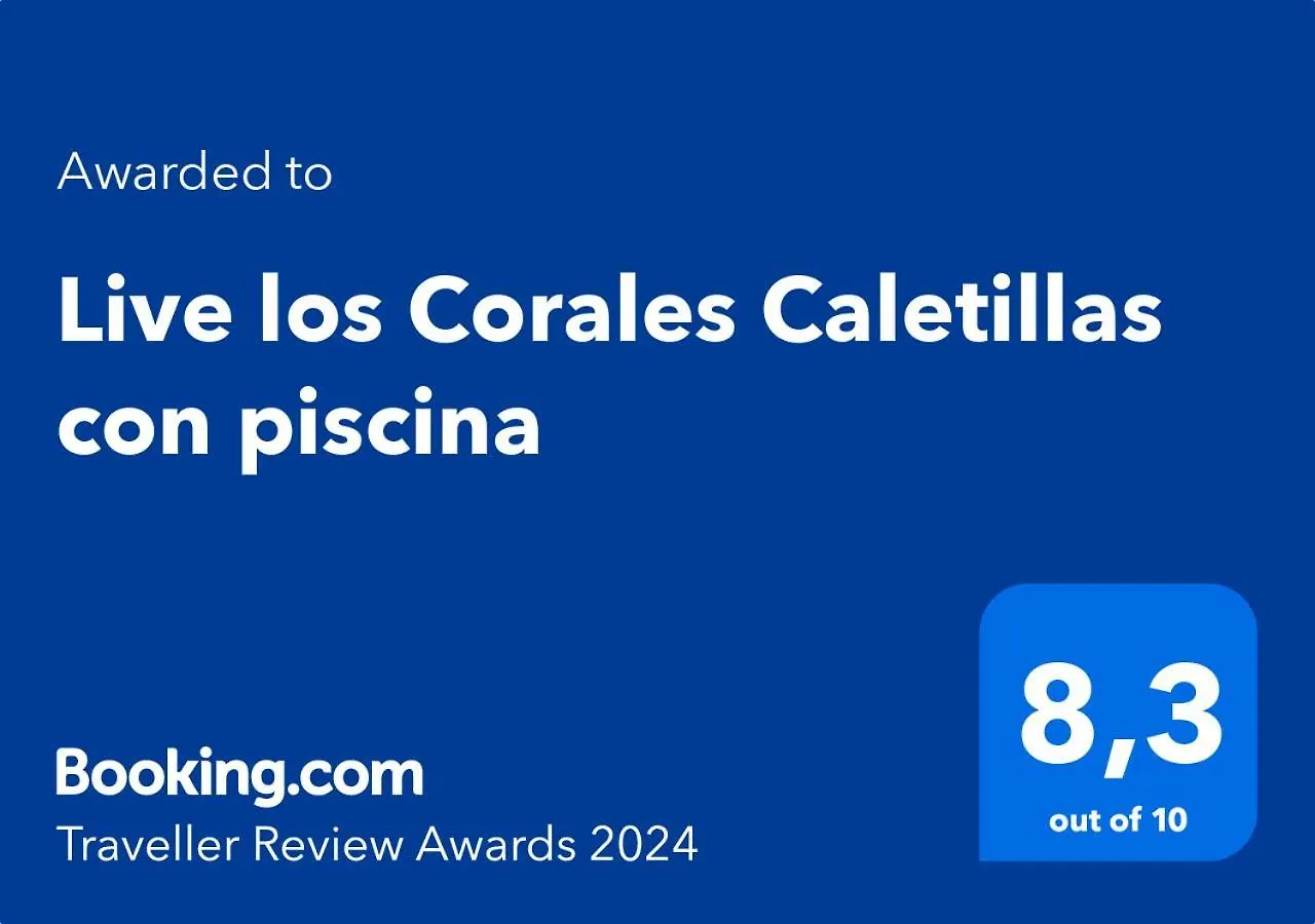 Apartamento Live los corales caletillas Araya